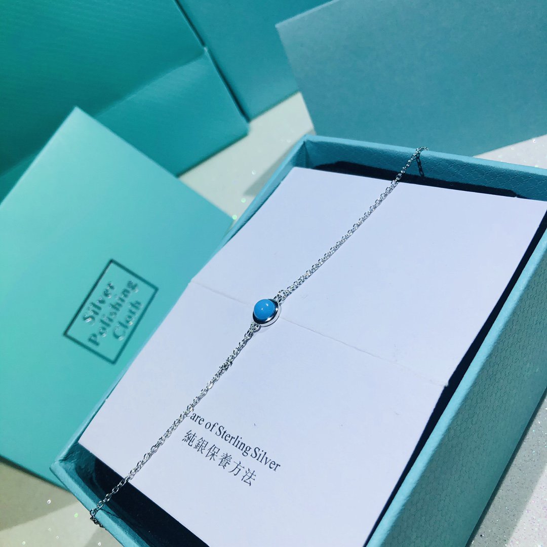 [Glow Muse ]YARD TURQUOISE NECKLACE SILVER