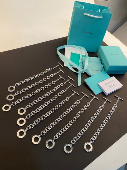 [Glow Muse ]TOGGLE TAG BRACELET SILVER