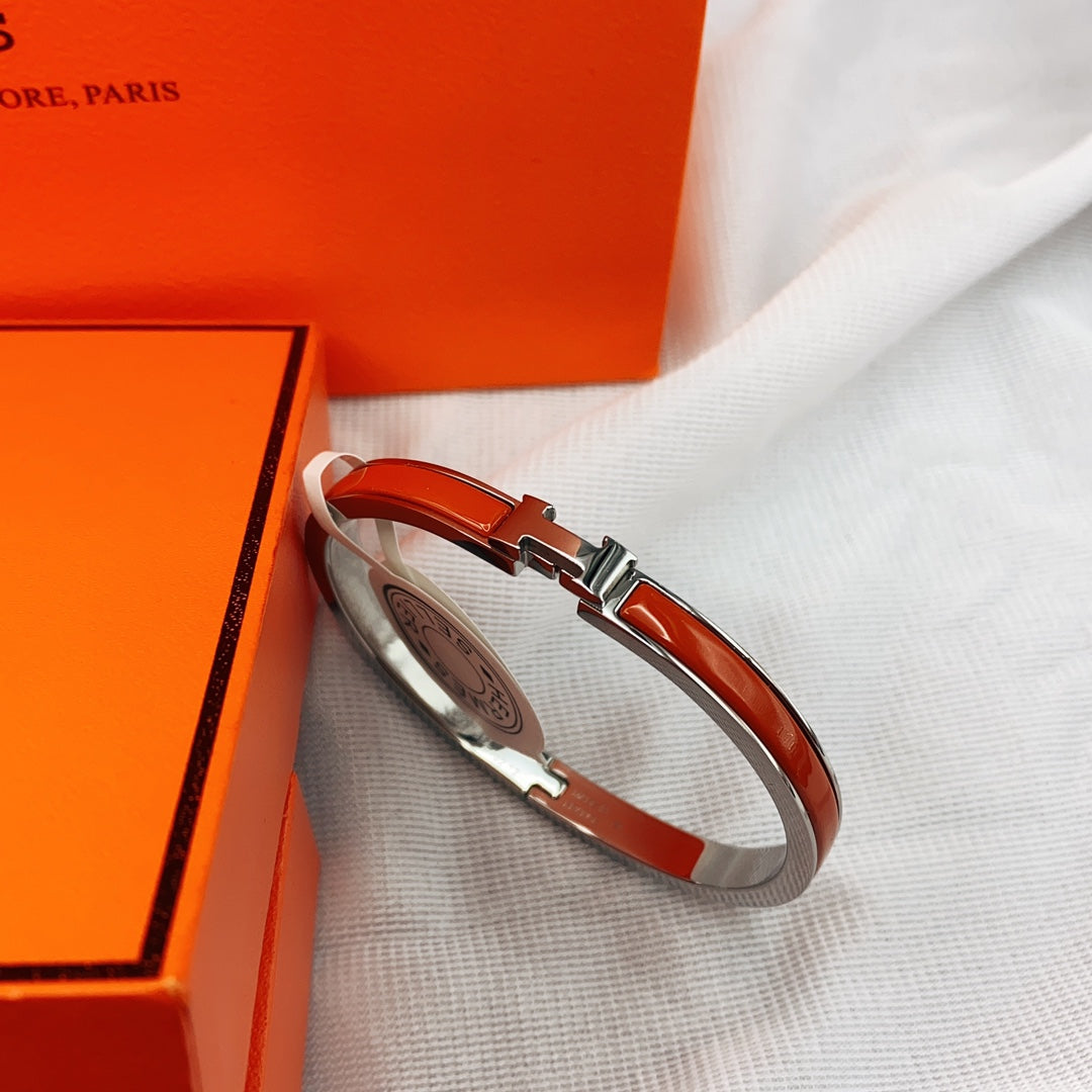 [Glow Muse]CLASSIC HM CLIC RED 8MM エナメル ブレスレット