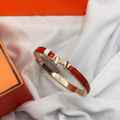 [Glow Muse]CLASSIC HM CLIC RED 8MM エナメル ブレスレット