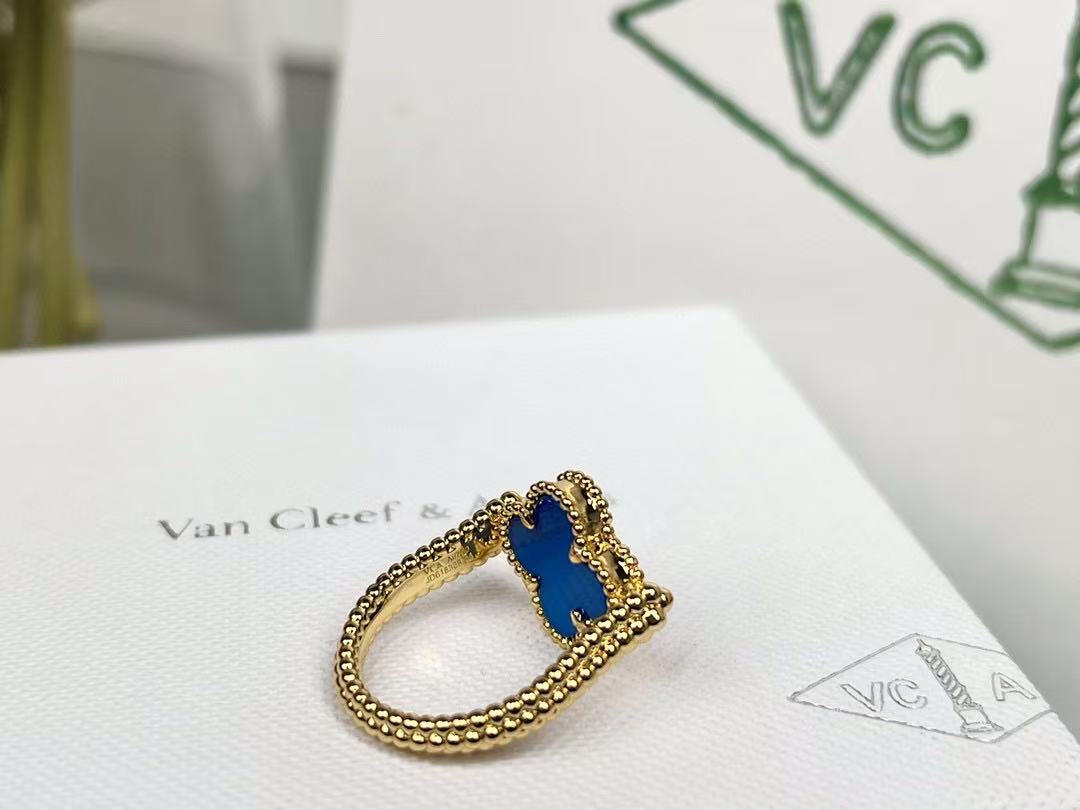[Glow Muse]CLOVER RIVERSIBLE ROSE GOLD RING