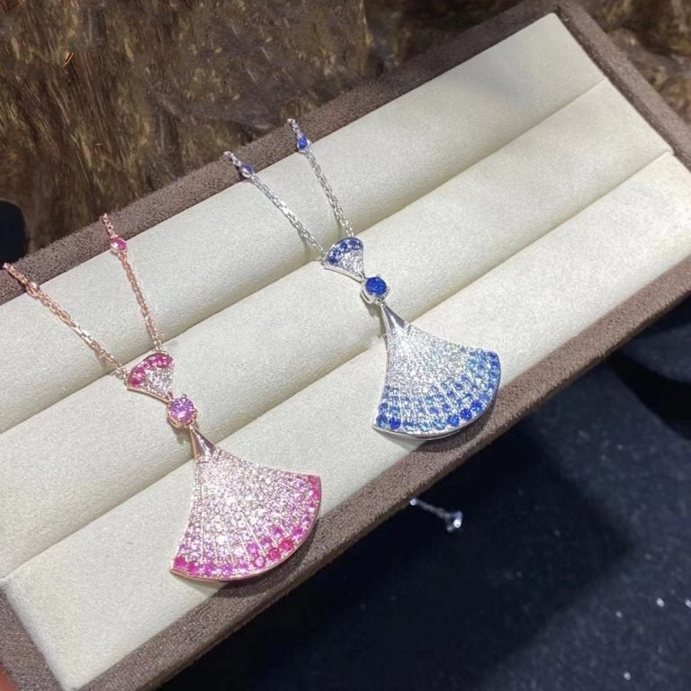 [Glow Muse]DREAM NECKLACK DIAMOND PINK GOLD