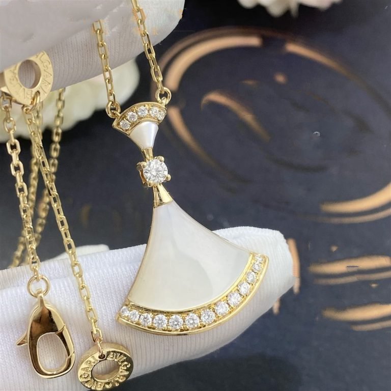[Glow Muse]DREAM NECKLACE MOP GOLD DIAMOND