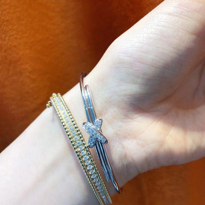 [Glow Muse]JEUX DE BRACELET SILVER DIAMONDS