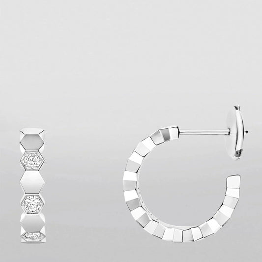 [Glow Muse]Hollow Design Four-Leaf Clover Flower Shape Ring
