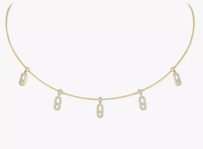 [Glow Muse]MS DIAMOND PENDANT NECKLACE
