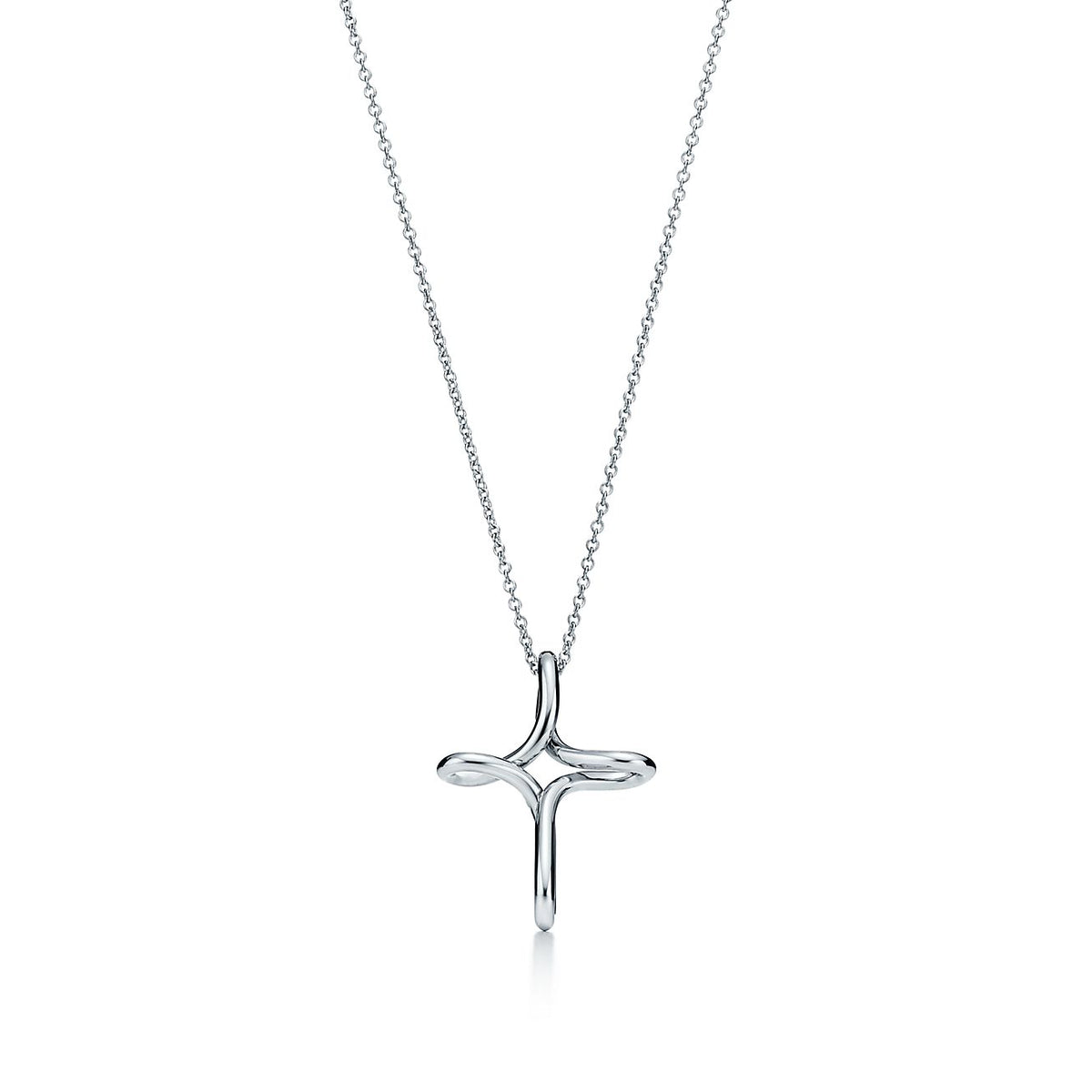 [Glow Muse ]CROSS NECKLACE STERLING SILVER MATERIAL