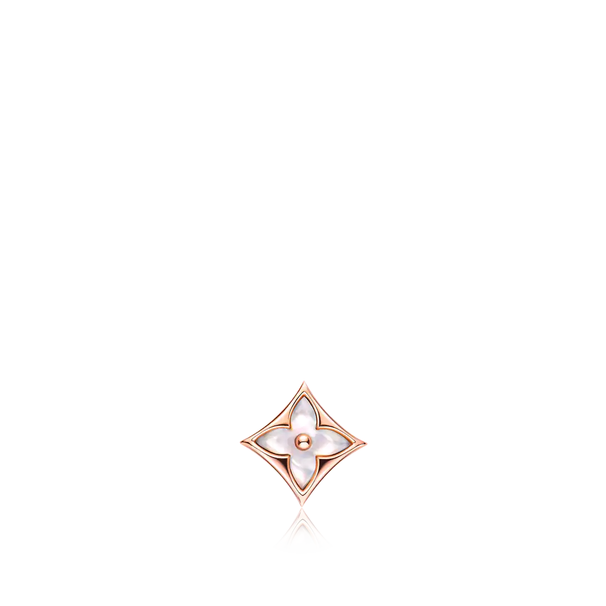 [Glow Muse]STAR MOP PINK GOLD EARRINGS