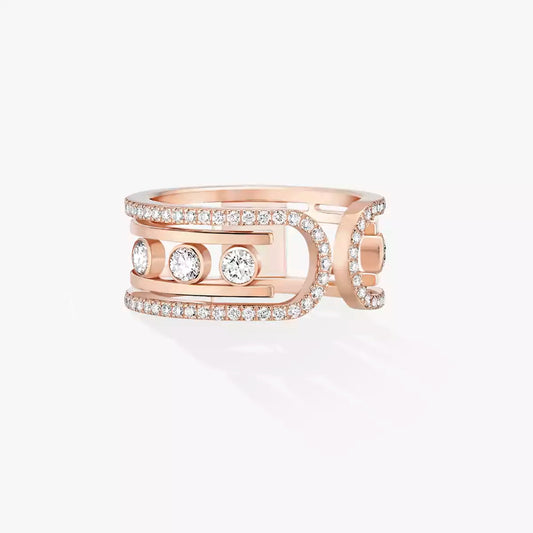 [Glow Muse]Move 10th Diamond Ring in Gold