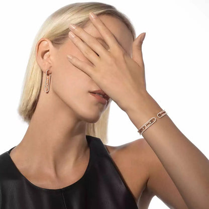 [Glow Muse]Diamond Pendant Earrings Move 10Th