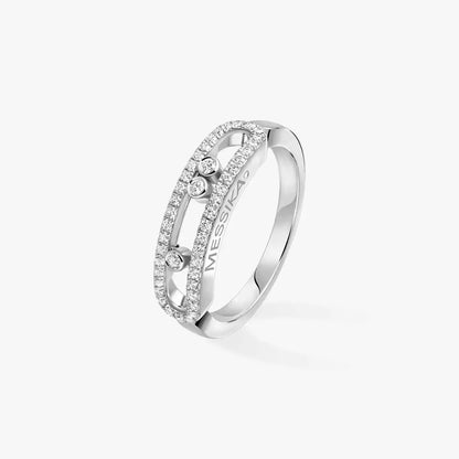 [Glow Muse] Baby Move Gold Diamond Pave_ Ring
