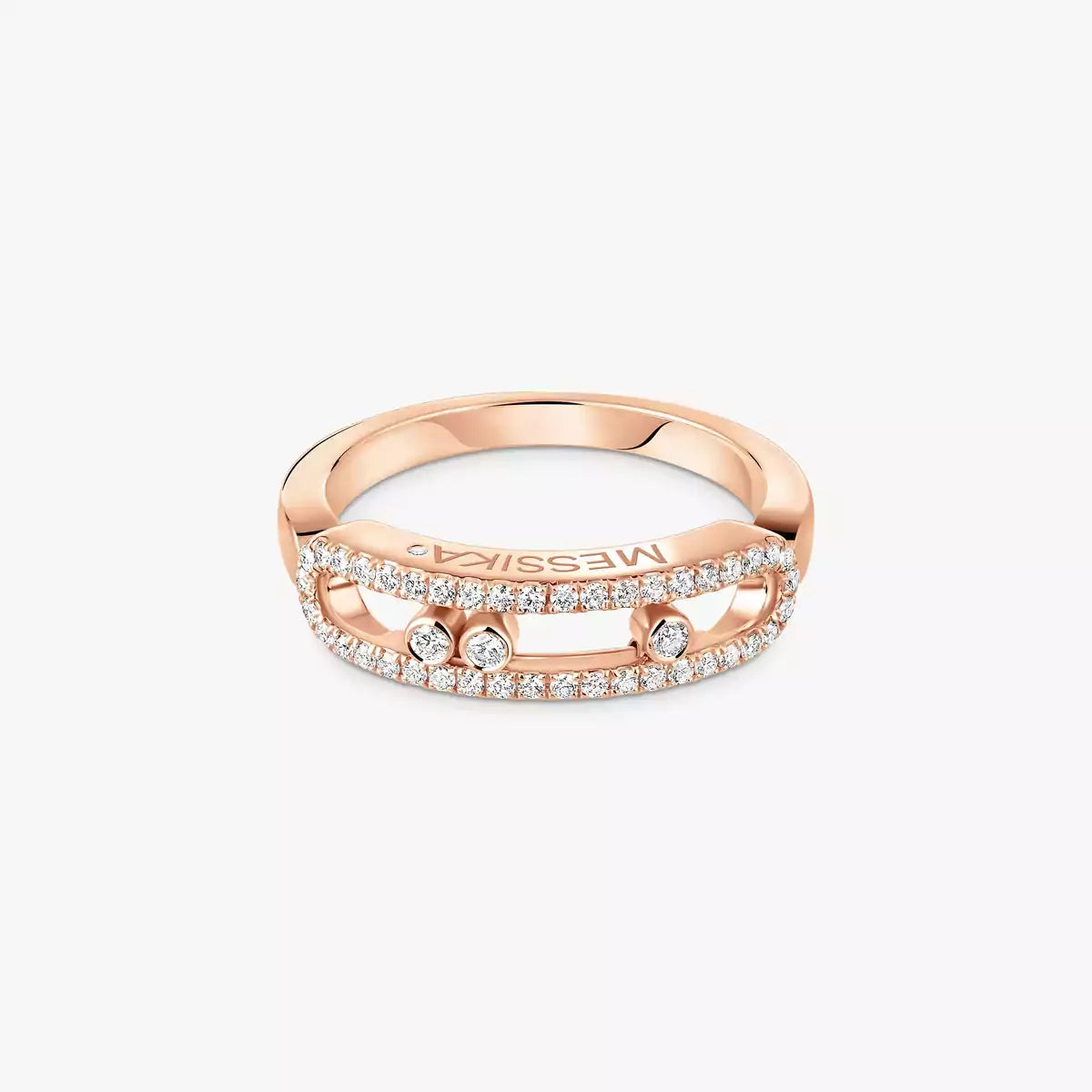 [Glow Muse] Baby Move Gold Diamond Pave_ Ring