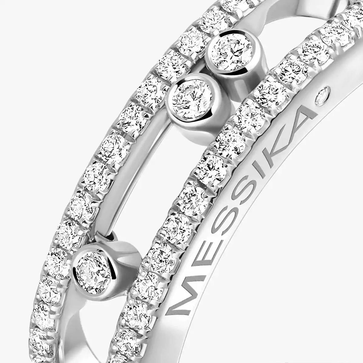 [Glow Muse] Baby Move Gold Diamond Pave_ Ring