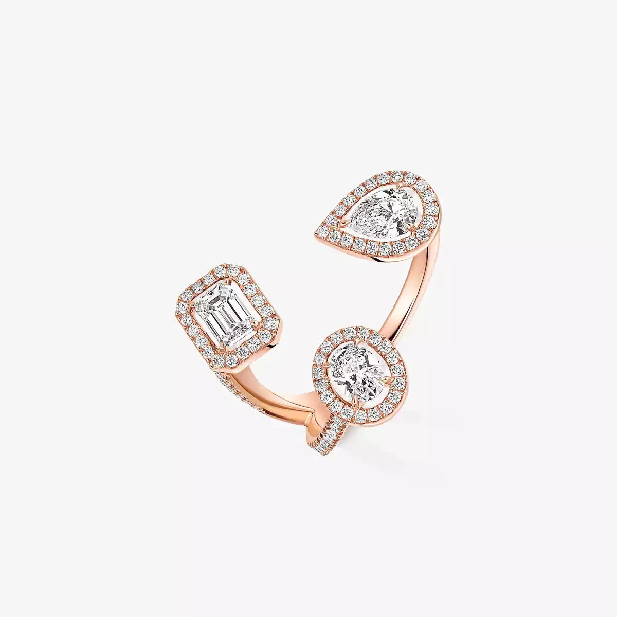[[Glow Muse] Diamond Ring 0,25ct My Twin Trilogy