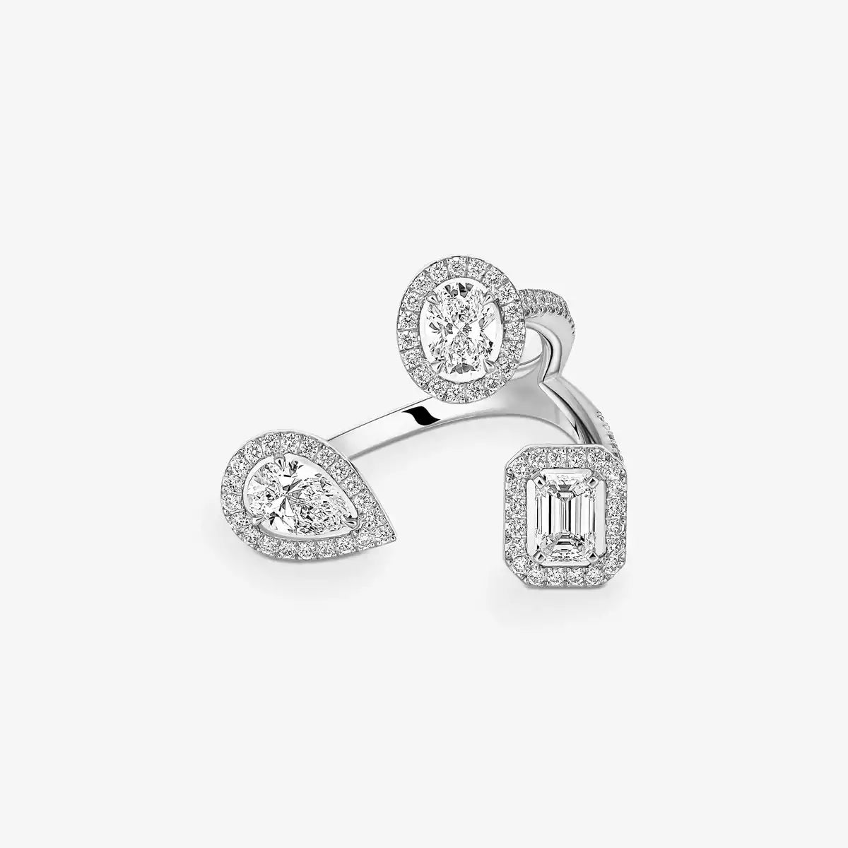 [[Glow Muse] Diamond Ring 0,25ct My Twin Trilogy
