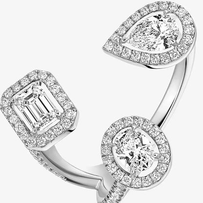 [[Glow Muse] Diamond Ring 0,25ct My Twin Trilogy