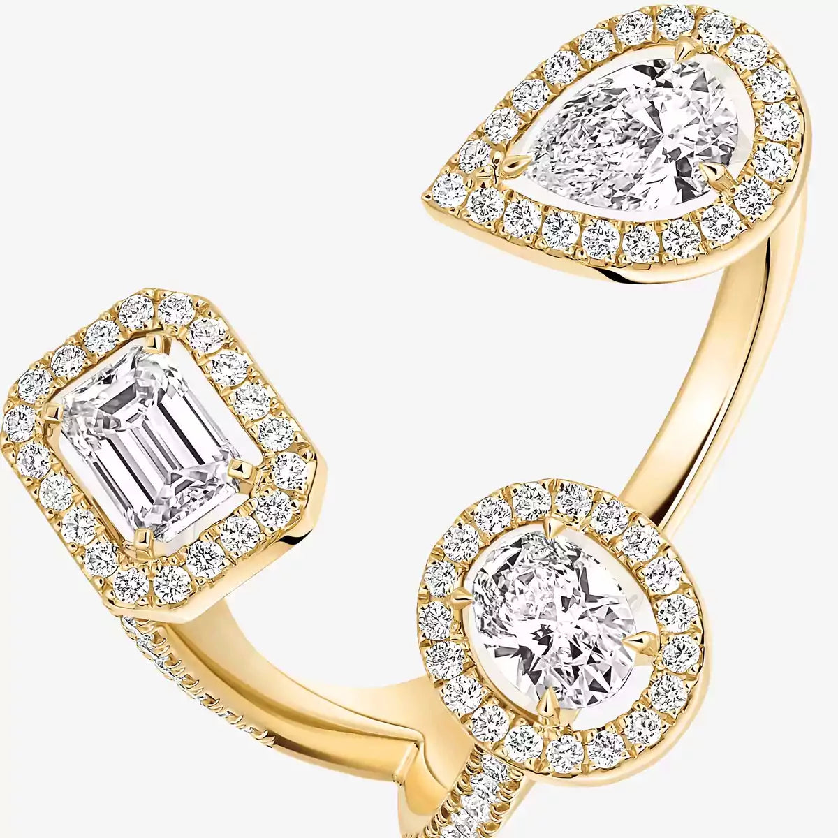 [[Glow Muse] Diamond Ring 0,25ct My Twin Trilogy