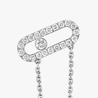 [Glow Muse]Move Uno Diamond Earrings