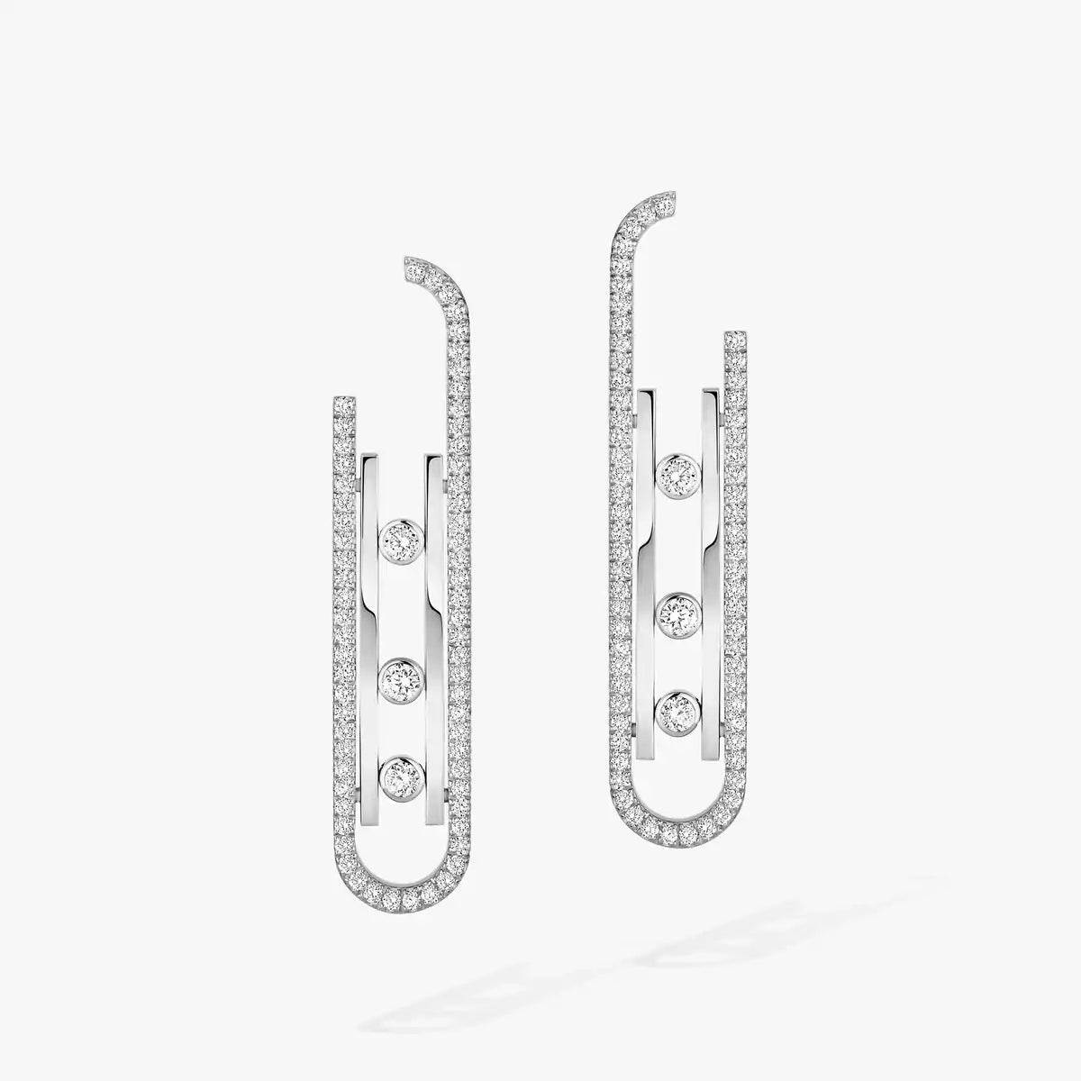 [Glow Muse]Diamond Pendant Earrings Move 10Th