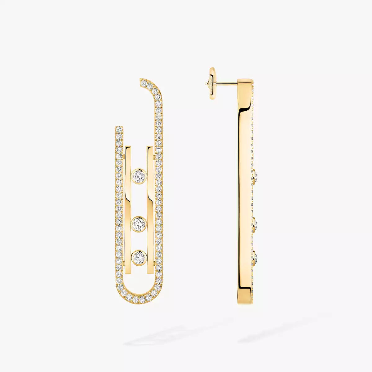 [Glow Muse]Diamond Pendant Earrings Move 10Th