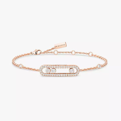 [Glow Muse]Pavé Baby Move Diamond Bracelet