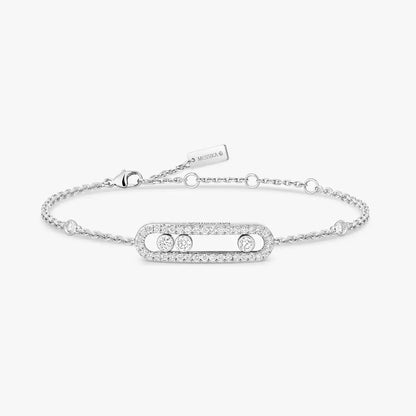 [Glow Muse]Pavé Baby Move Diamond Bracelet