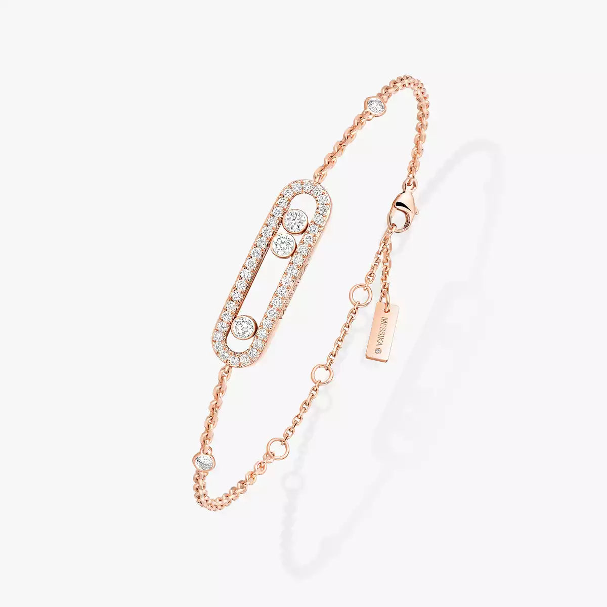 [Glow Muse]Pavé Baby Move Diamond Bracelet