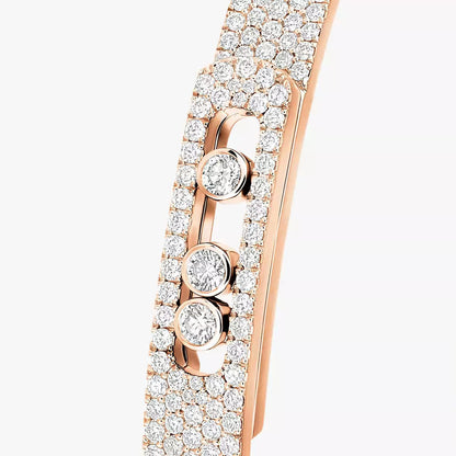 [Glow Muse]Move Noa Full Pavé Diamond Bangle Bracelet