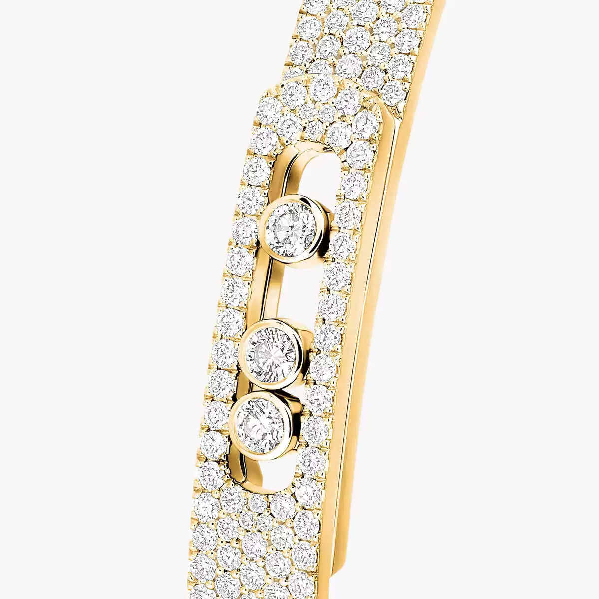 [Glow Muse]Move Noa Full Pavé Diamond Bangle Bracelet