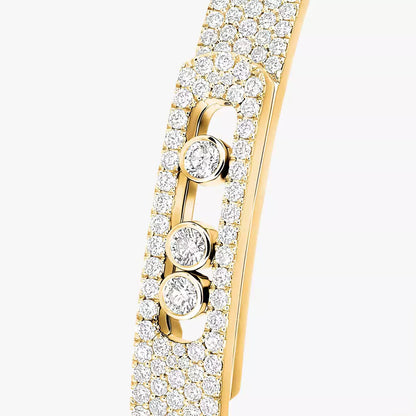 [Glow Muse]Move Noa Full Pavé Diamond Bangle Bracelet