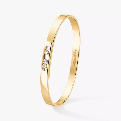 [Glow Muse]Move Noa Diamond Bangle Bracelet