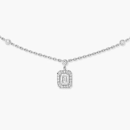[Glow Muse]My Twin Diamond Necklace in Silver