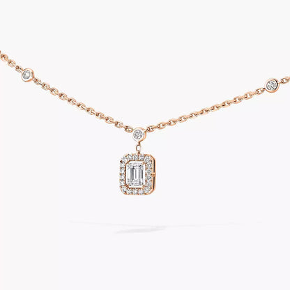 [Glow Muse]My Twin Diamond Necklace in Silver