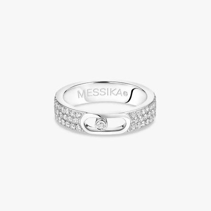 [Glow Muse]Move Joaillerie Pave_ Diamond Wedding Ring