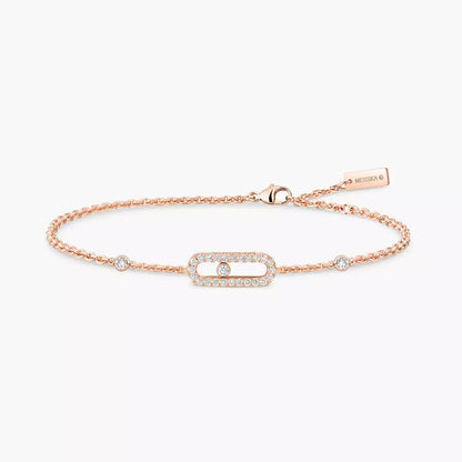 [Glow Muse]Move Uno Diamond Bracelet
