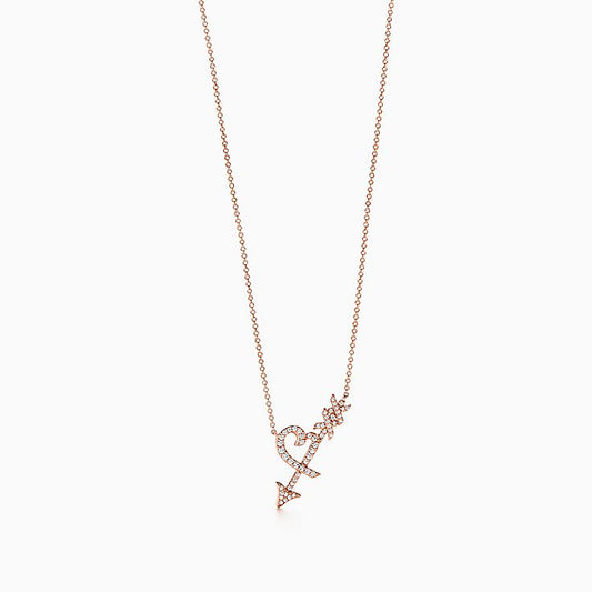 [Glow Muse ]COLGANTE HEART & ARROW NECKLACE