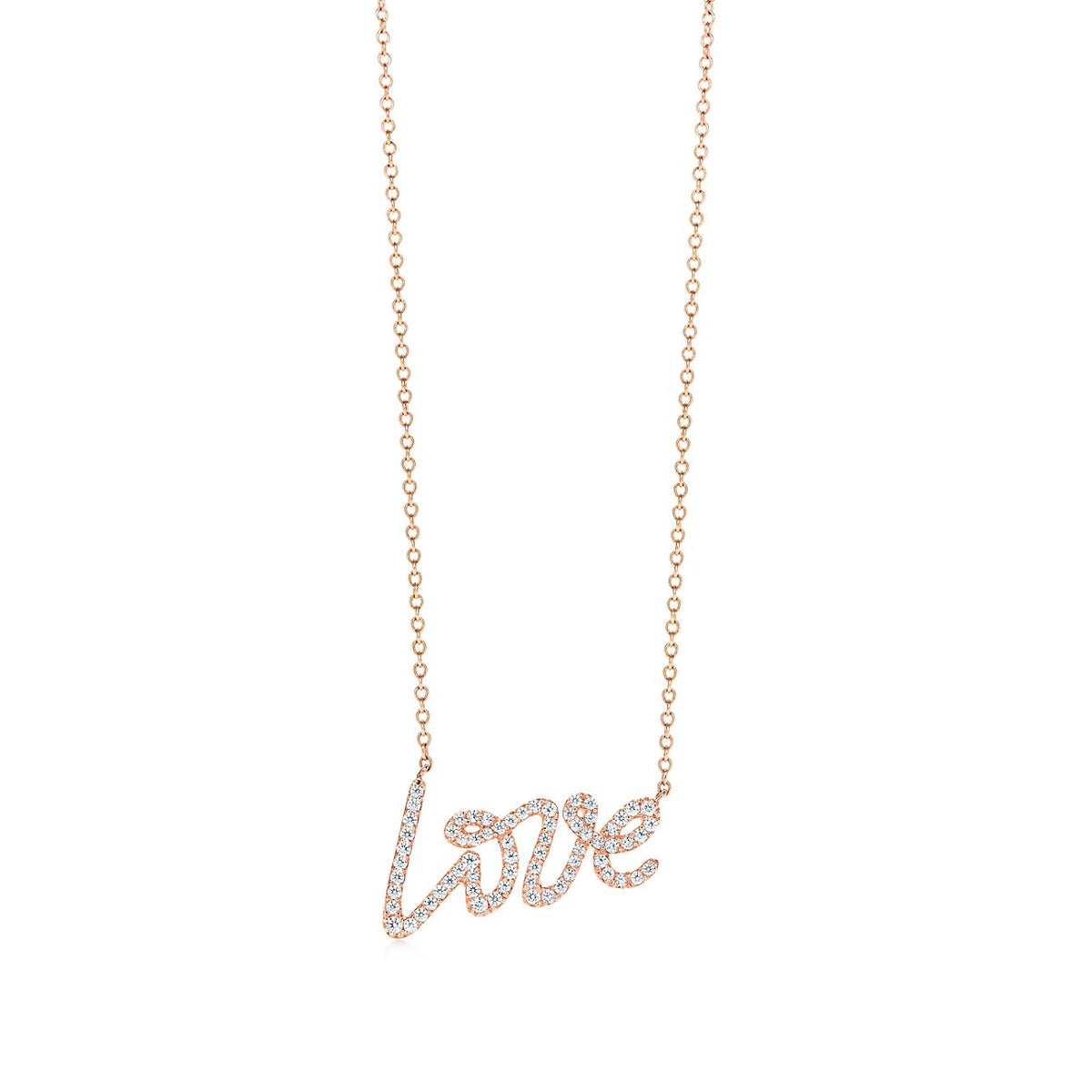 [Glow Muse ]PALOMA S GRAFFITI LOVE NECKLACE DIAMOND