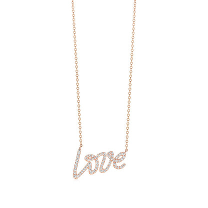 [Glow Muse ]PALOMA S GRAFFITI LOVE NECKLACE DIAMOND