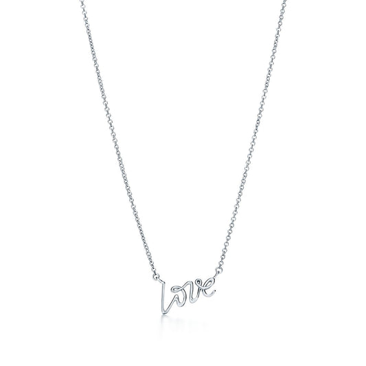 [Glow Muse ]PALOMA S GRAFFITI LOVE NECKLACE