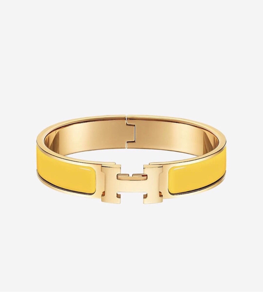 [Glow Muse]H YELLOW BRACELET