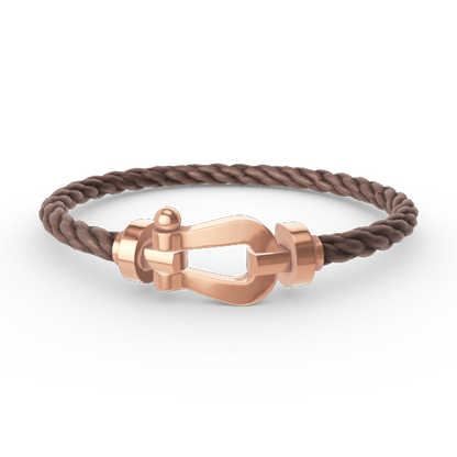 [Glow Muse]FORCE LARGE HORSESHOE NO DIAMOND BRACELET ROSE GOLD