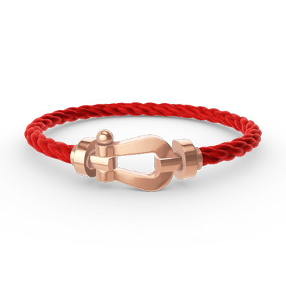[Glow Muse]FORCE LARGE HORSESHOE NO DIAMOND BRACELET ROSE GOLD