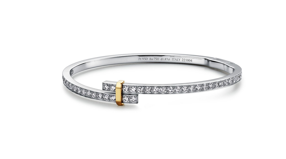 [Glow Muse ]EDGE DIAMOND GOLD SILVER BRACELET