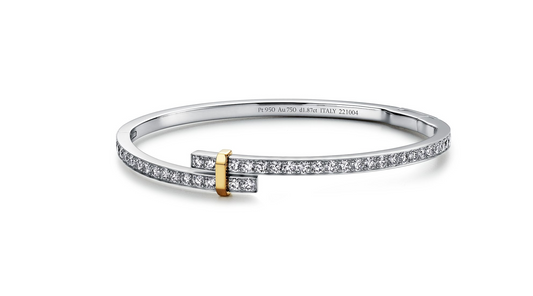 [Glow Muse ]EDGE DIAMOND GOLD SILVER BRACELET