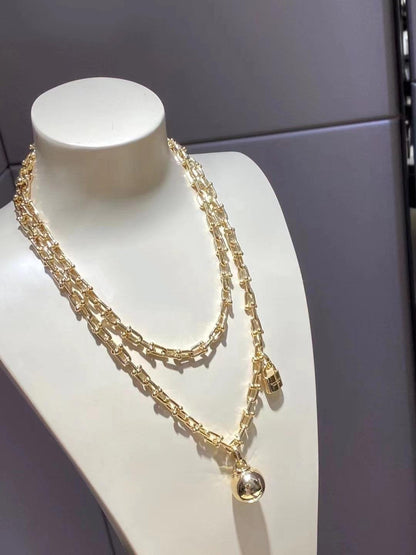 [Glow Muse ]HARDWEAR WRAP NECKLACE