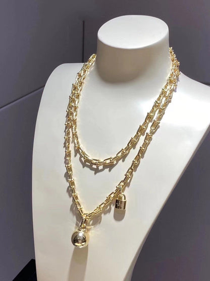 [Glow Muse ]HARDWEAR WRAP NECKLACE