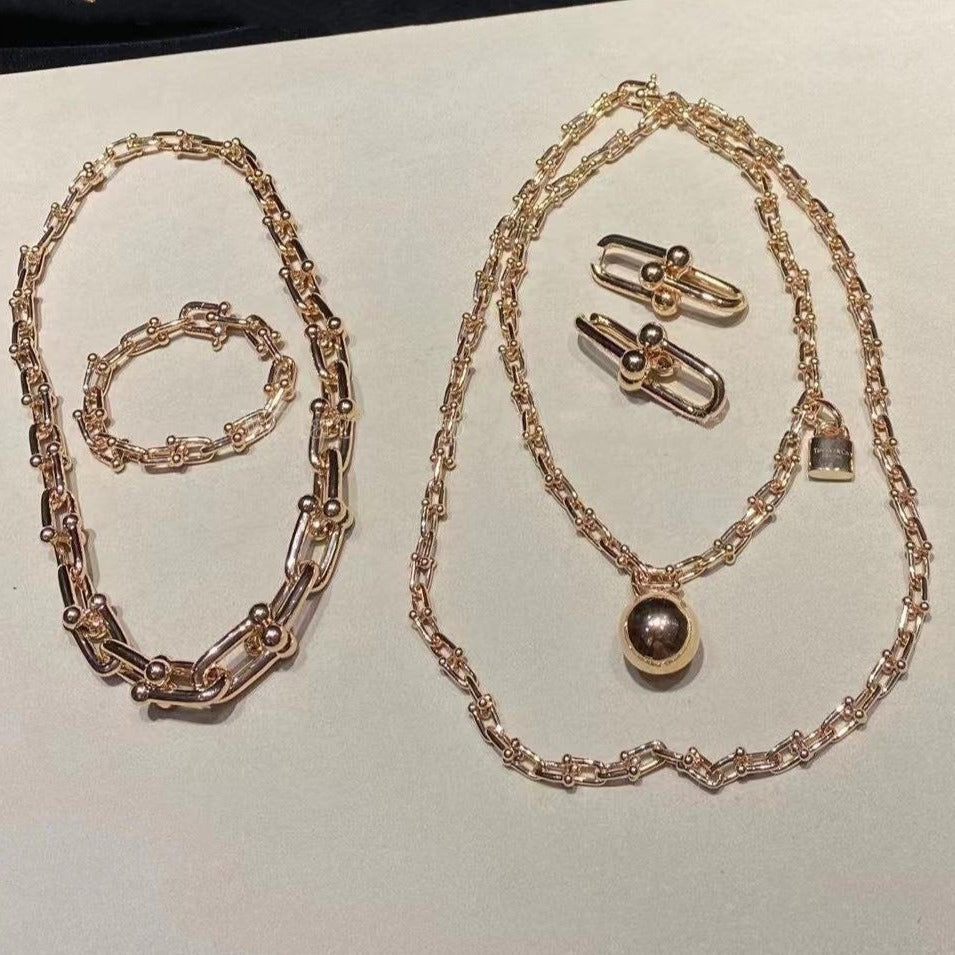 [Glow Muse ]HARDWEAR WRAP NECKLACE