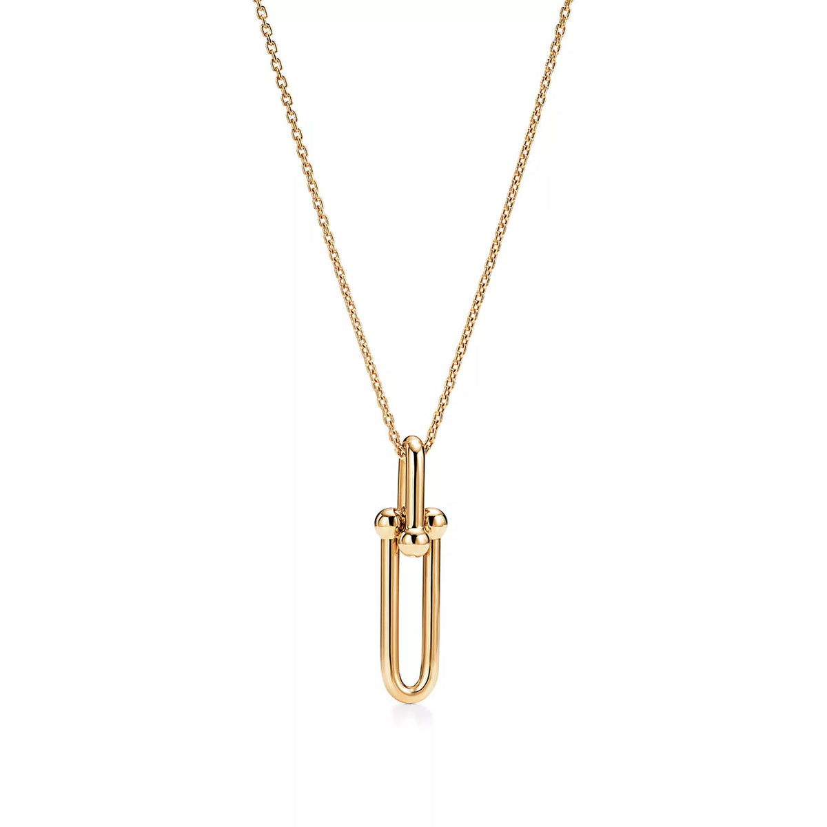 [Glow Muse ]HARDWEAR GOLD DROP PEDANT NECKLACE