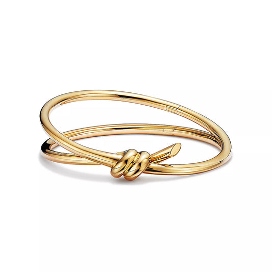 [Glow Muse ]KNOT DOUBLE ROWS BRACELET