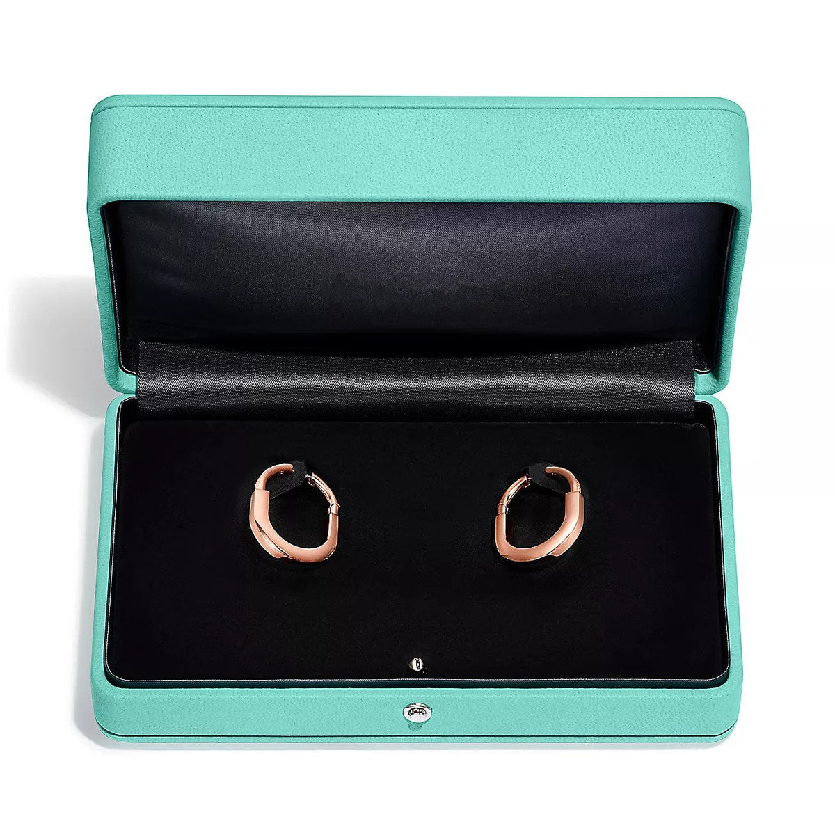 [Glow Muse ]LOCK MEDIUM DIAMNOND EARRINGS